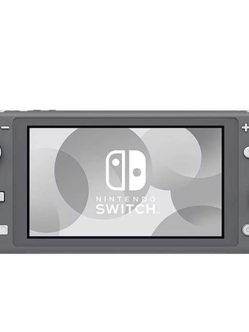 Nintendo Switch Lite Gray Handheld Console - System Front View